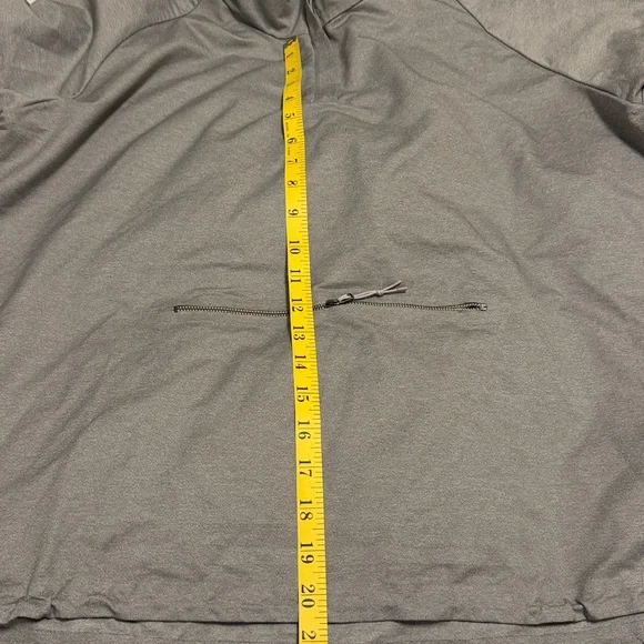 REI Light Gray Windbreaker Pullover Hoodie - Picture 7 of 8